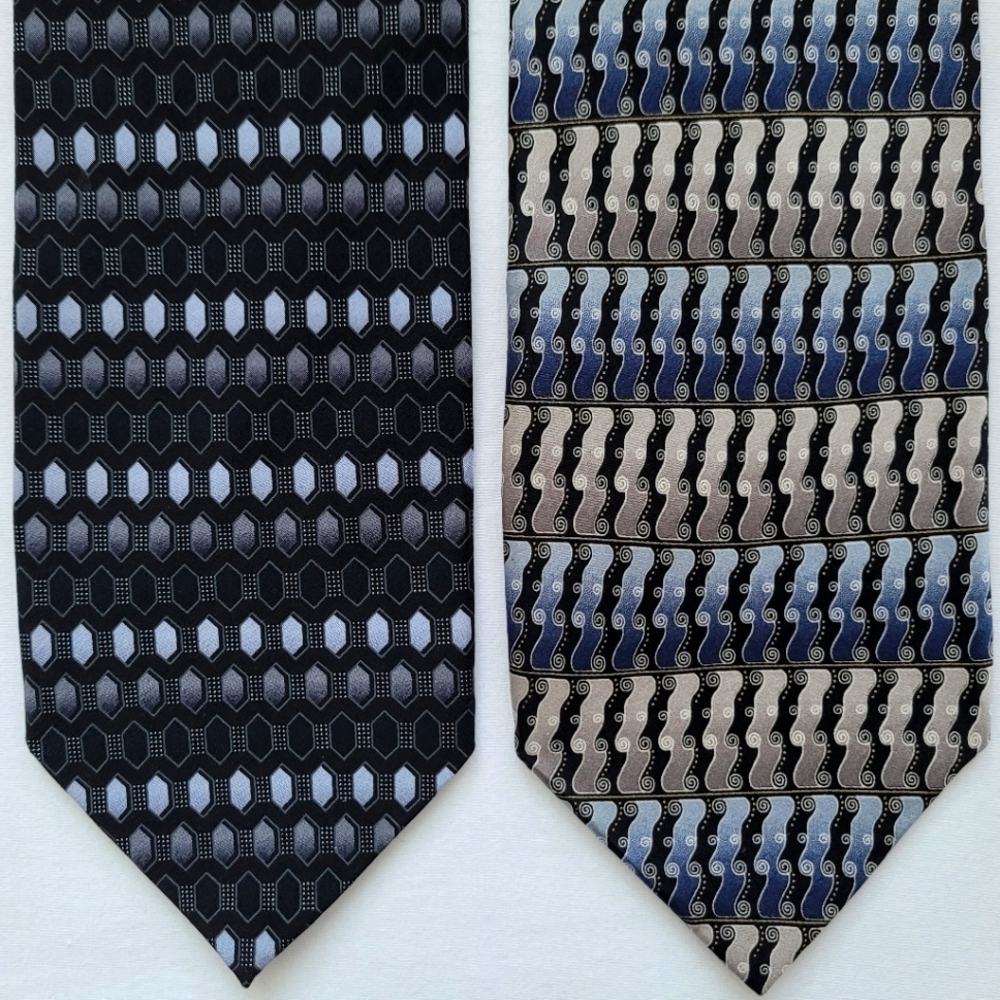 2 Silk Ties | Bergamo NY & Franco Di Napoli